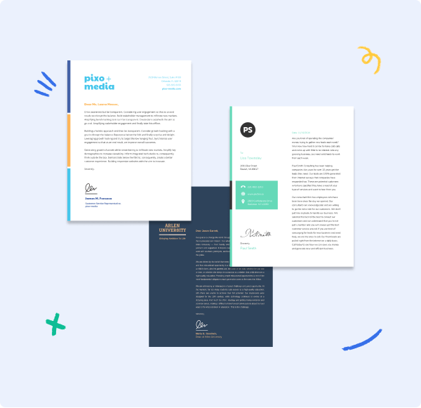 Effortlessly create a letter in no time using Venngage's letter maker tool